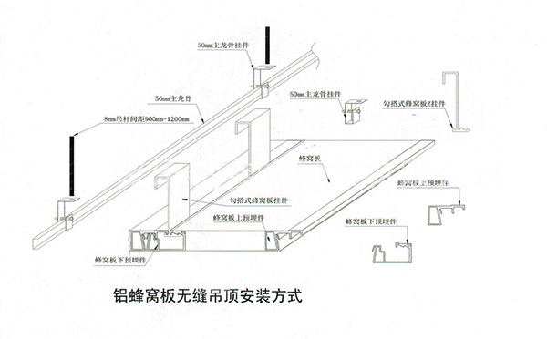 扣條式安裝節(jié)點圖